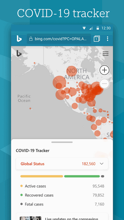 COVID 19 Tracker map tracker